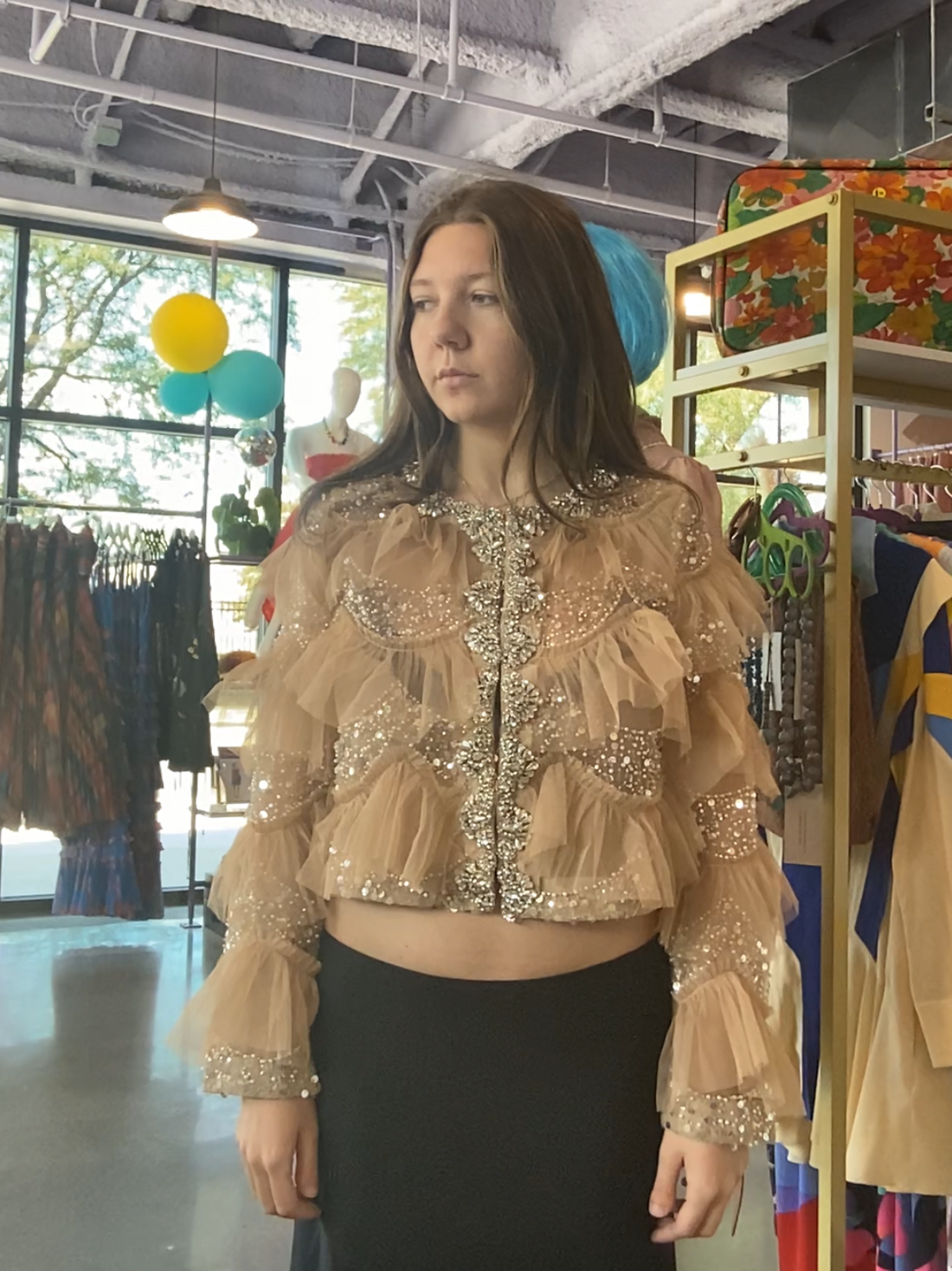 Sparkle Party Blouse