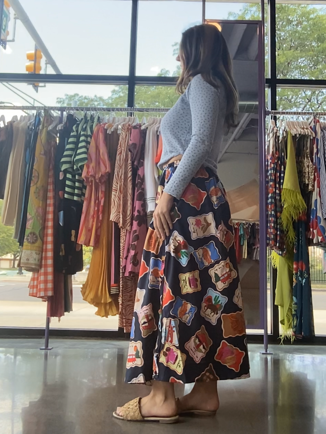 Flirty in France Skirt