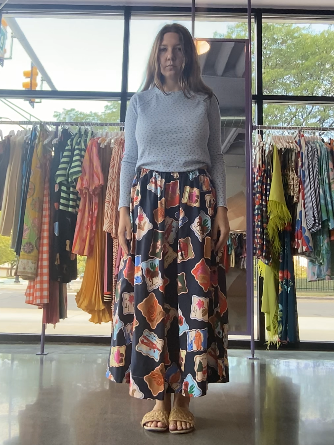 Flirty in France Skirt