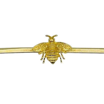 Metal Bee Stretch Belt