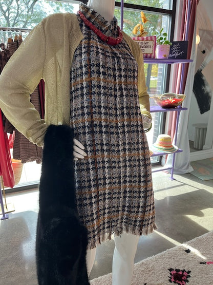 The Chic Tweed Dress