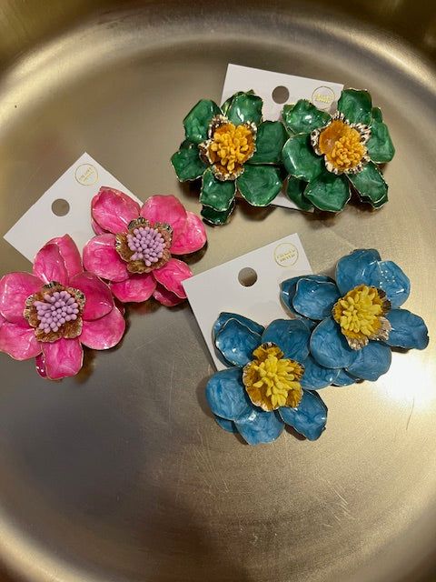 Blooming Into Love Post Earrings