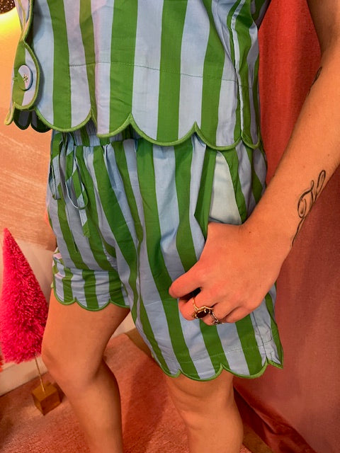 Candy Stripped Shorts