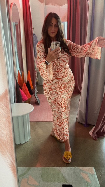 Animal Print Dress
