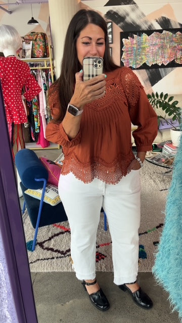 Lace &amp; Grace Top