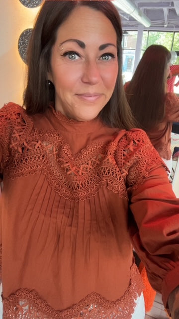 Lace &amp; Grace Top