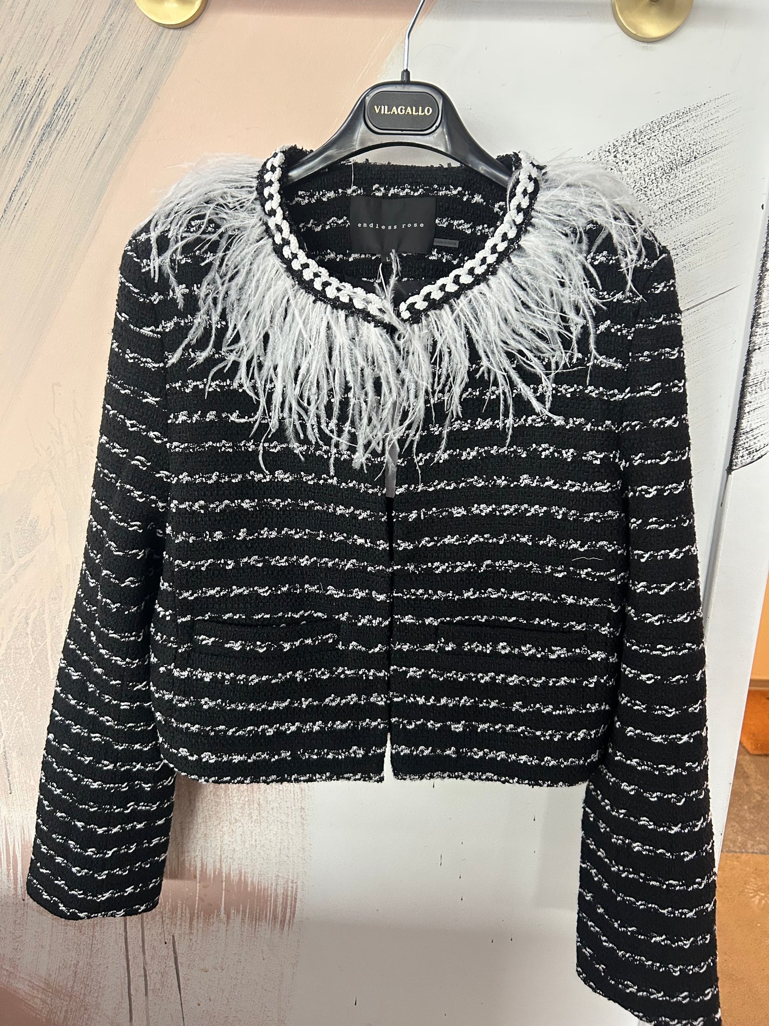 Feather Tweed Jacket