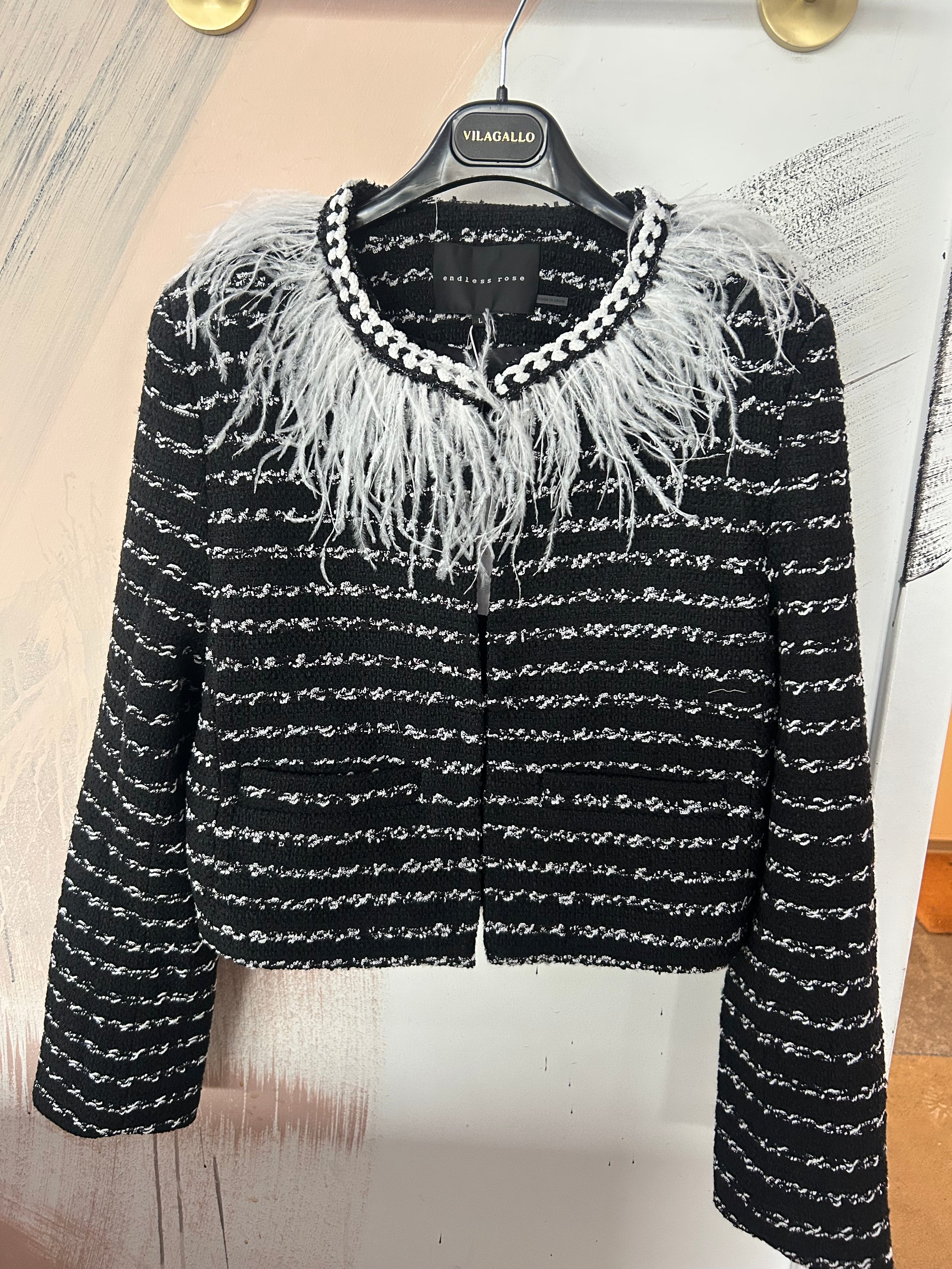 Feather Tweed Jacket