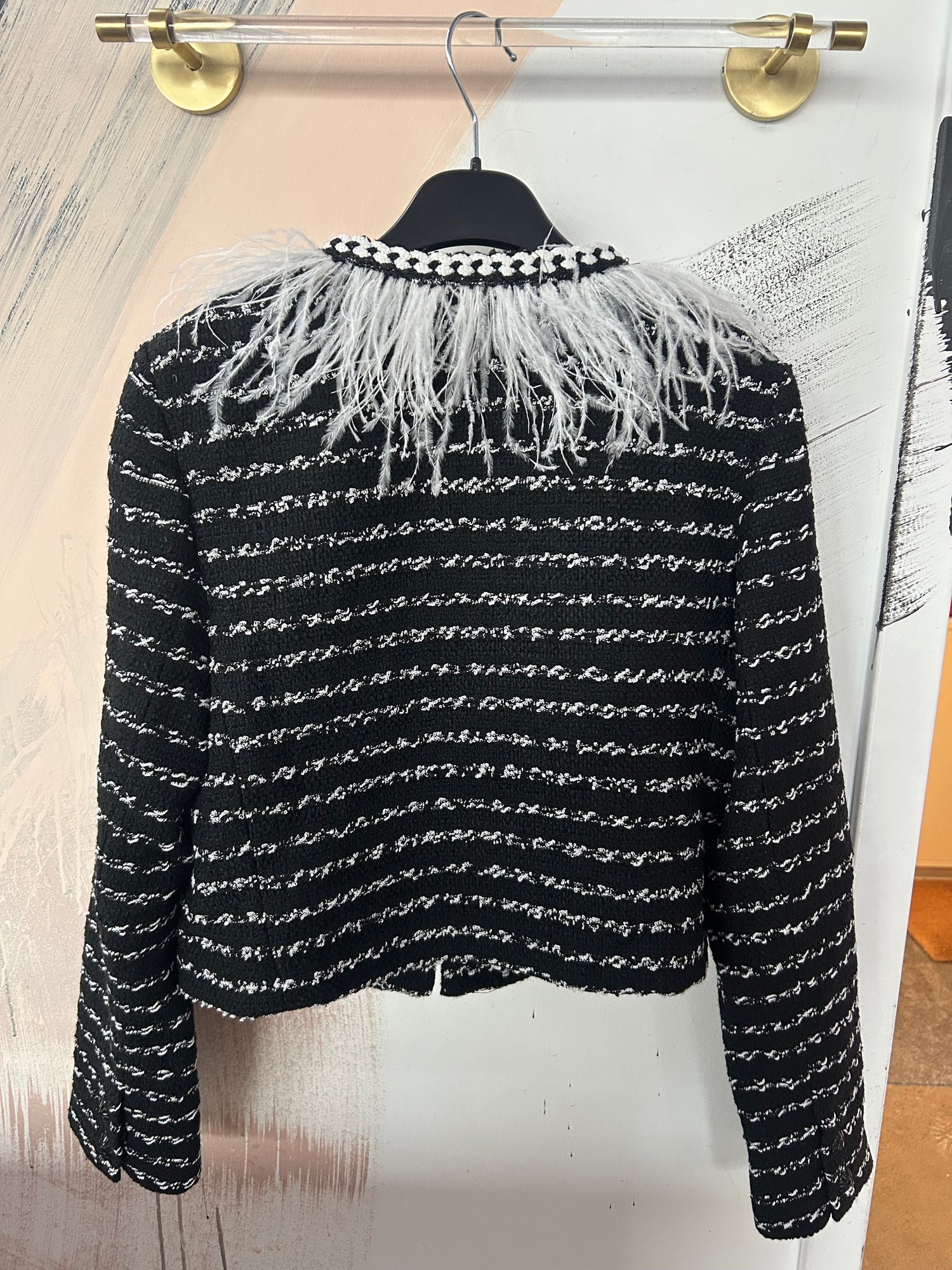 Feather Tweed Jacket