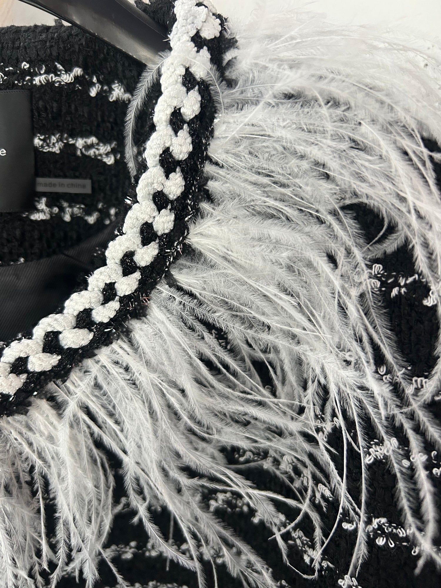 Feather Tweed Jacket