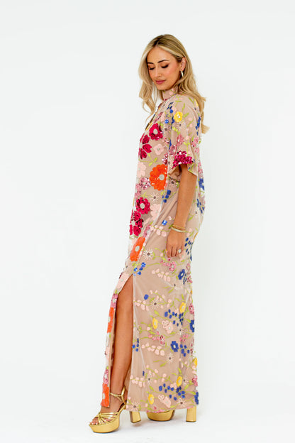 Cosmo Sequin Midi Dress