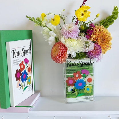 Kate Spade KS Magazine Acrylic Book Vase