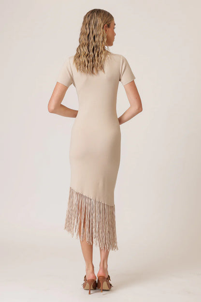 The Chrysta Fringe Dress