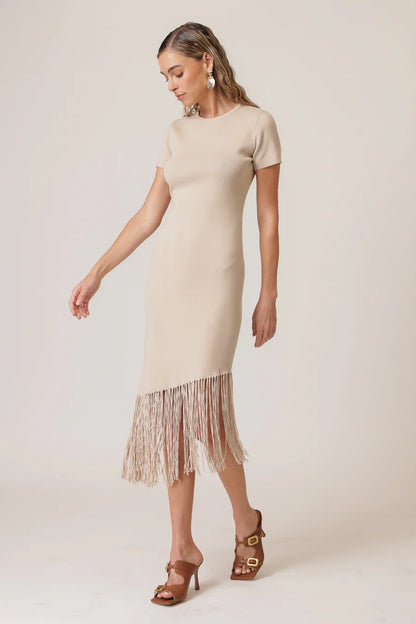 The Chrysta Fringe Dress