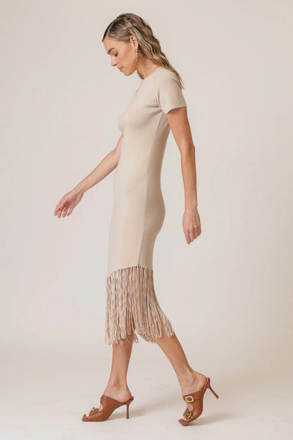 The Chrysta Fringe Dress