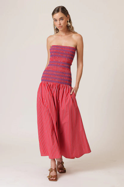 The Claudine Strapless Dress