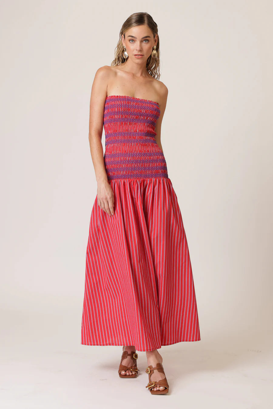 The Claudine Strapless Dress