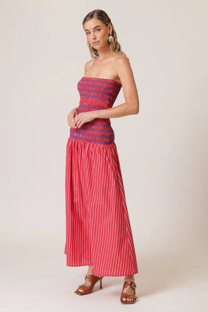 The Claudine Strapless Dress