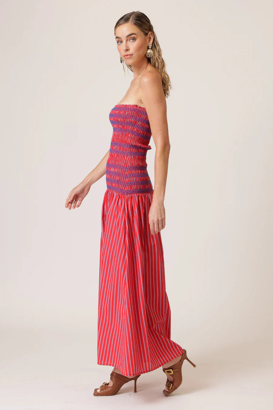 The Claudine Strapless Dress