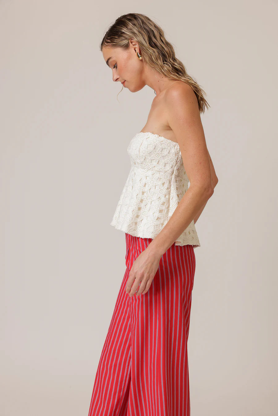 The Bowen Strapless Top