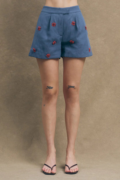 Roma Beaded Shorts