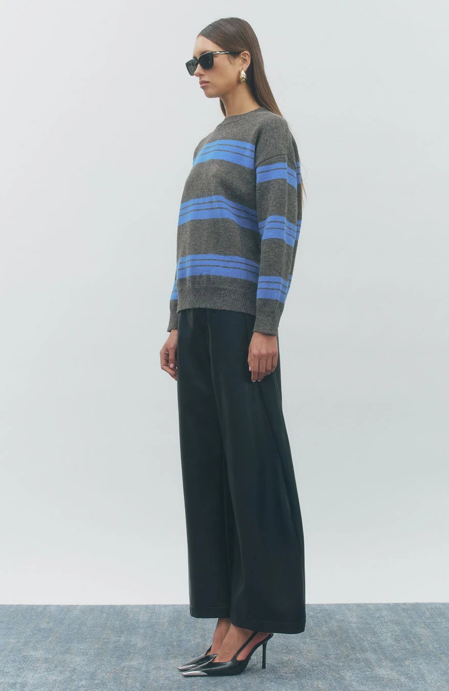 LIONS Striped Sweater