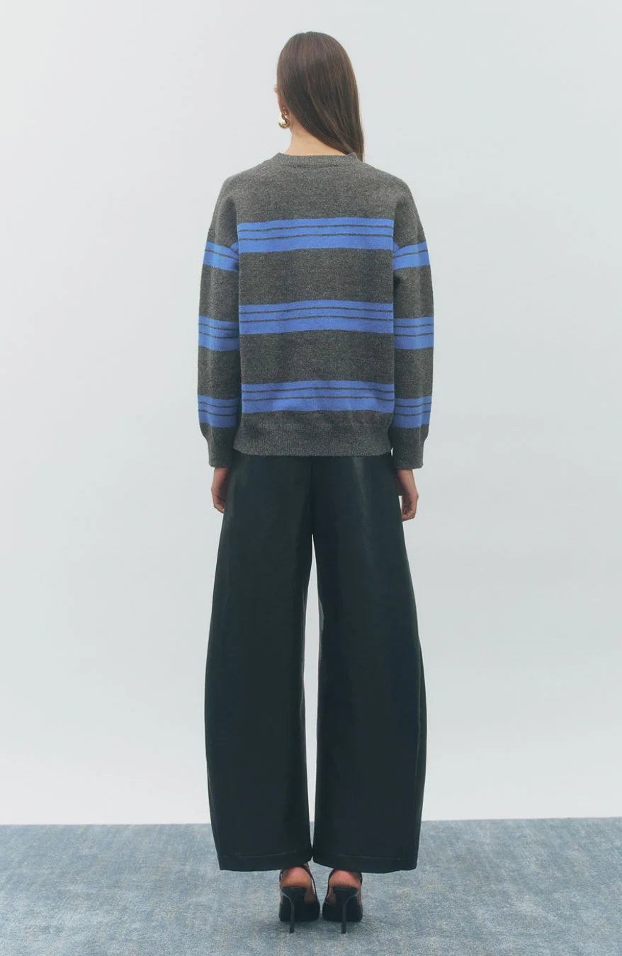 LIONS Striped Sweater