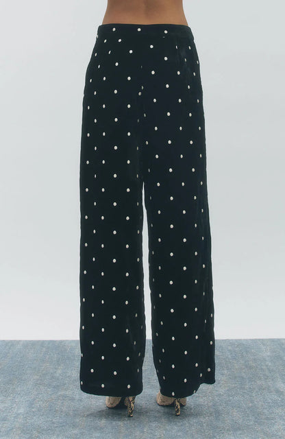 Velvet Dot Trousers