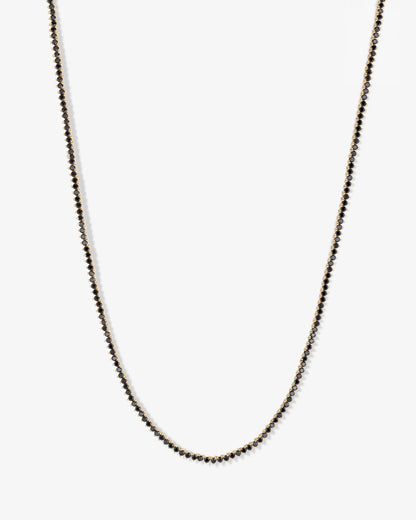 Black Tennis Necklace