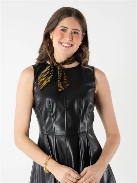 Tiger Print Scarfette