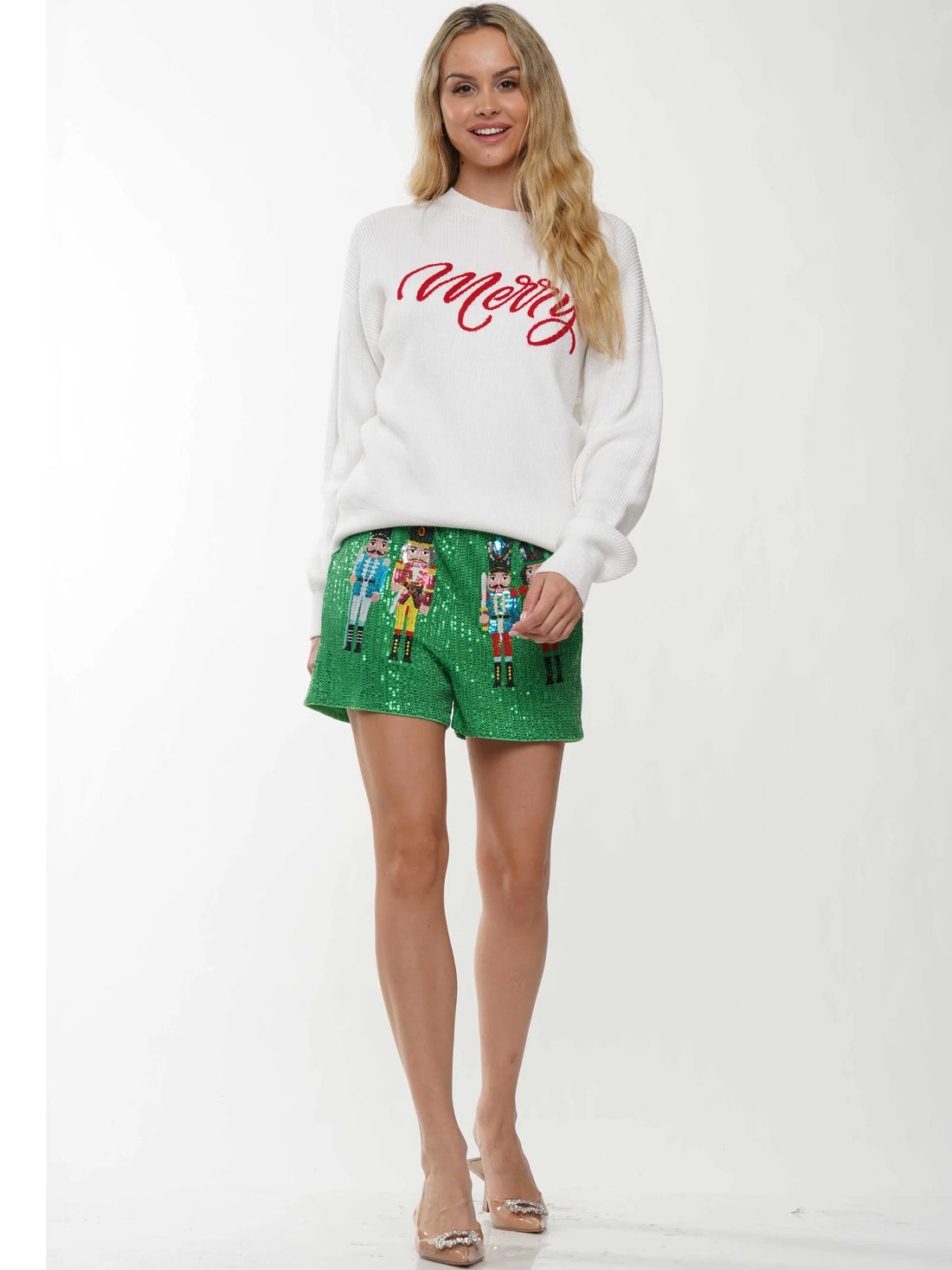 Nutcracker Sequin Shorts