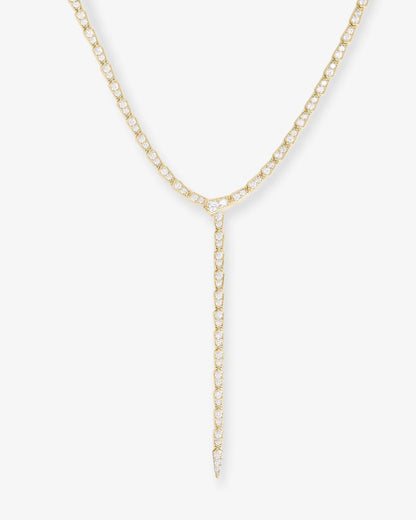 Diamond Lariat Necklace