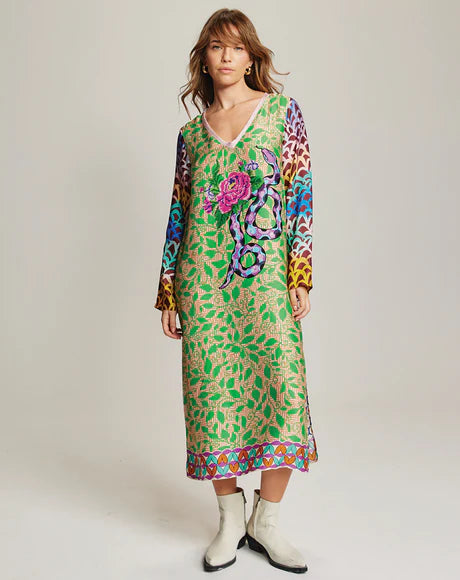 Violet V Neck Dress