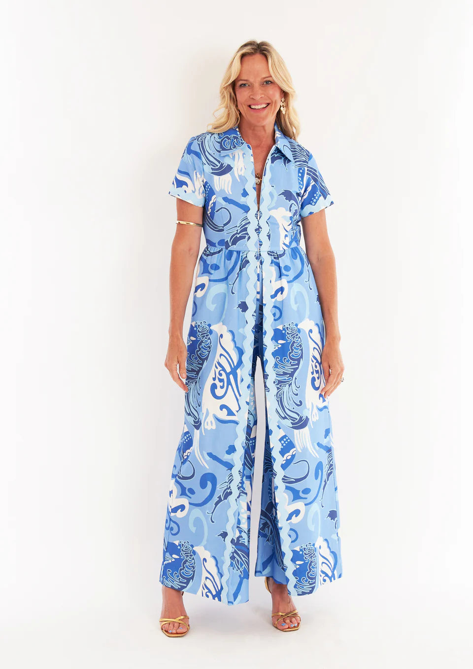 Nouveau Lapis Jumpsuit