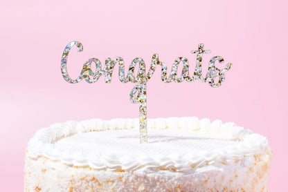 Congrats Cake Topper