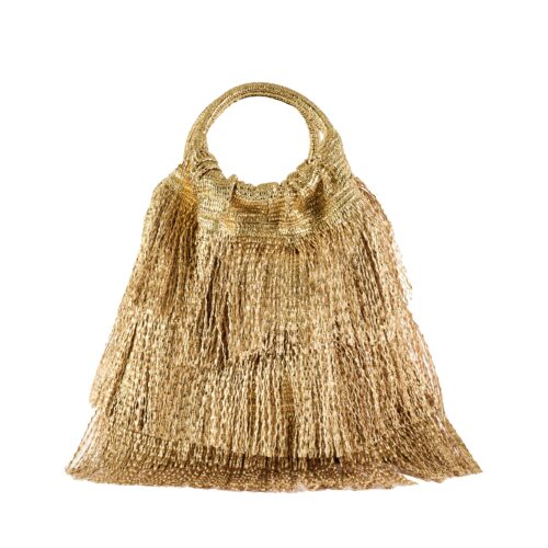 Glitter Fringe Bag