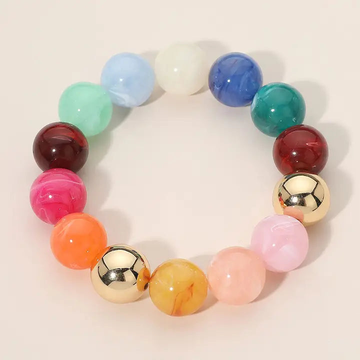 Chunky bead bracelet