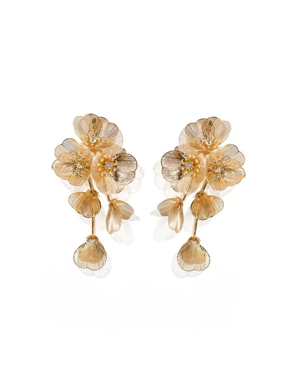 Audrey flower earring