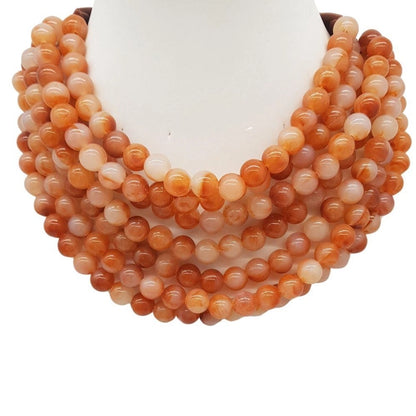 Chunky Layered Bead Necklace