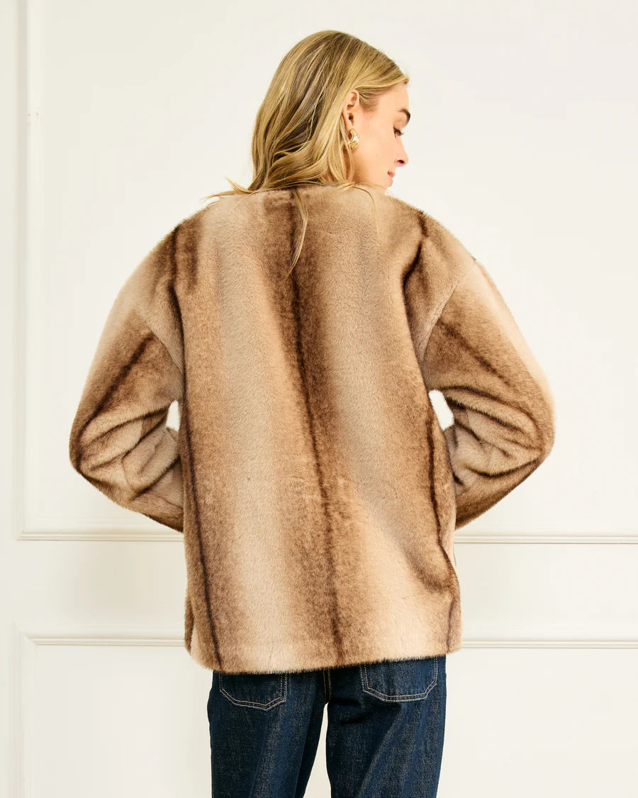 SATC Faux Fur Jacket