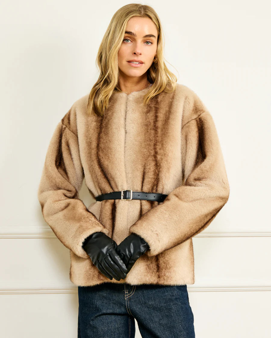 SATC Faux Fur Jacket
