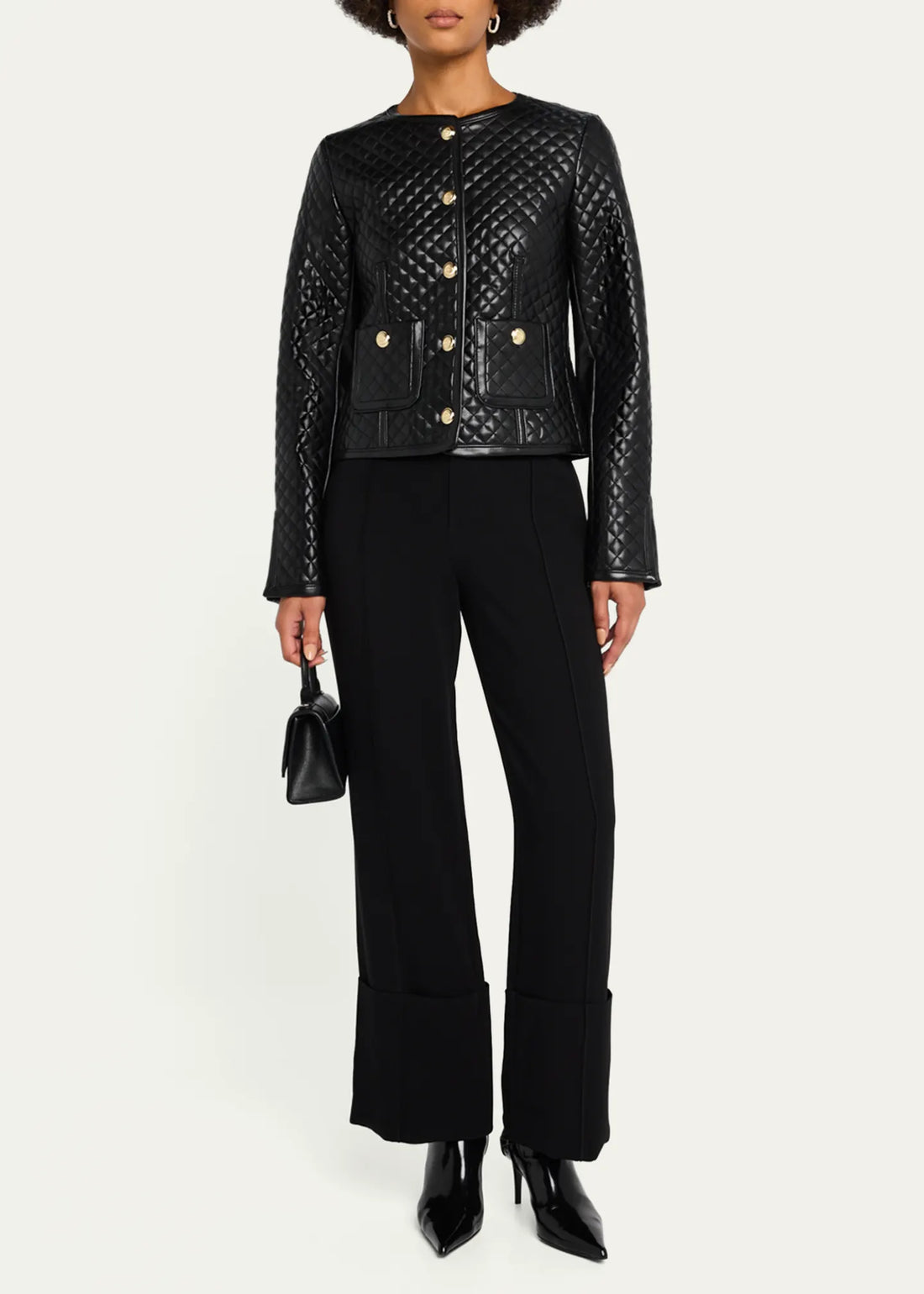 Aurelle Vegan Leather Jacket