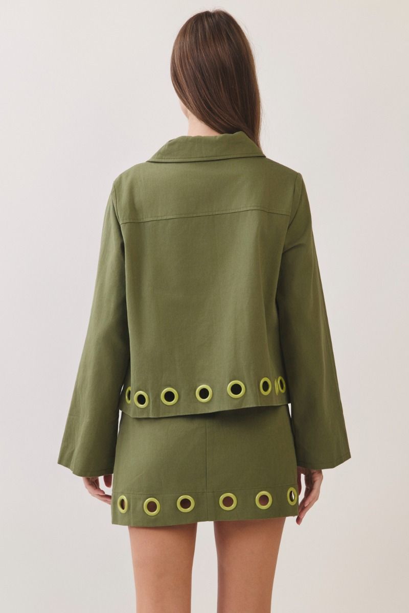 Olive Statement Jacket
