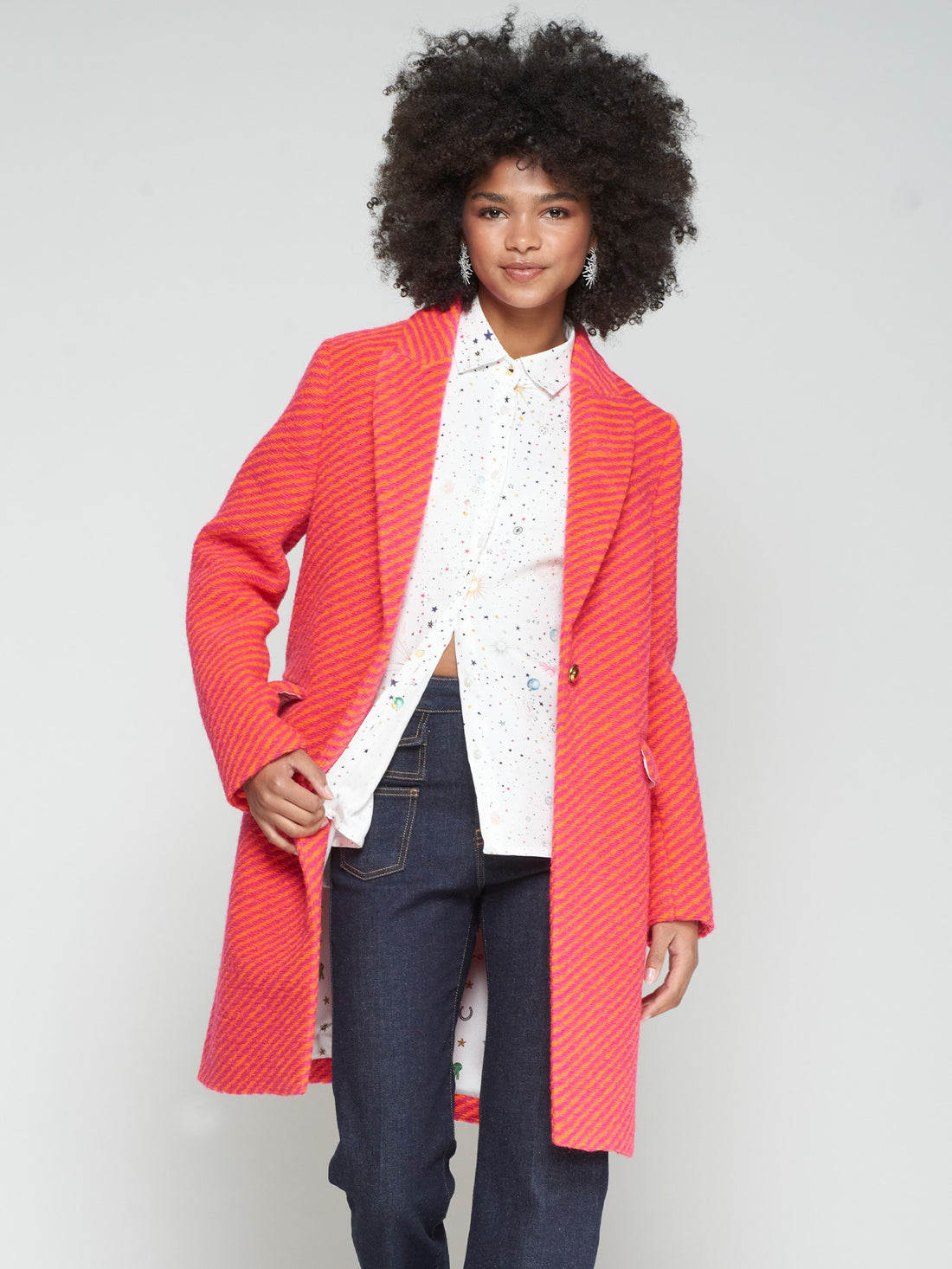 The Pink Zebra Coat