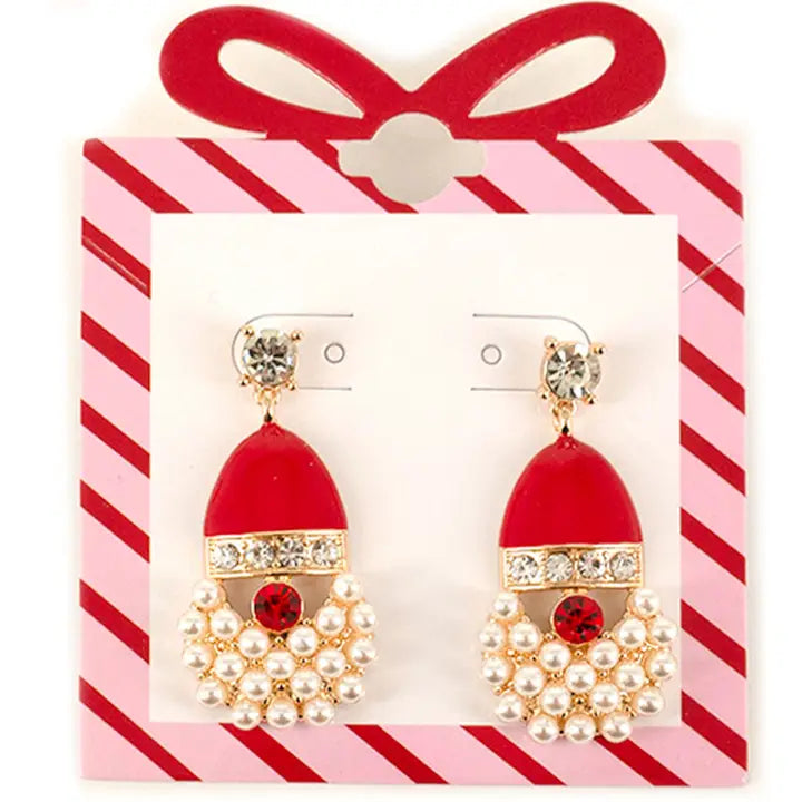 I Believe in Santa Earrings