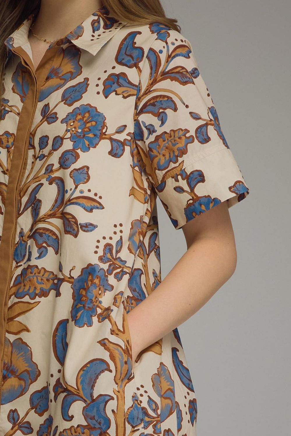 Fall Flower Dress