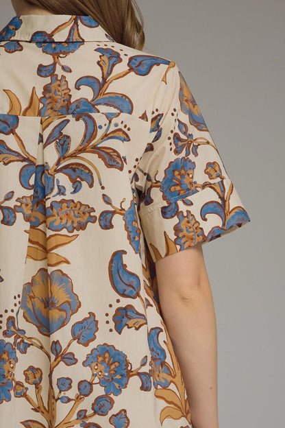 Fall Flower Dress