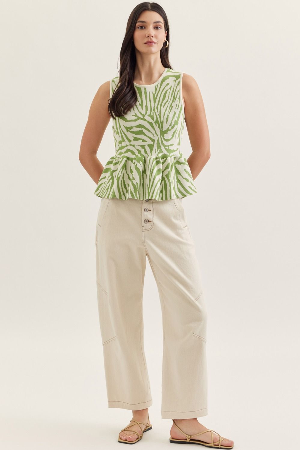 Botanical Knit Top