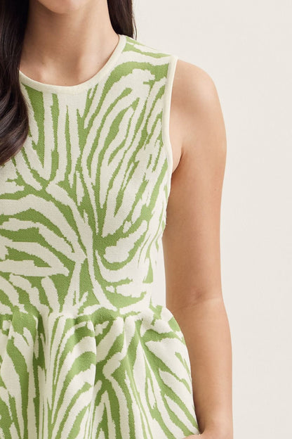 Botanical Knit Top
