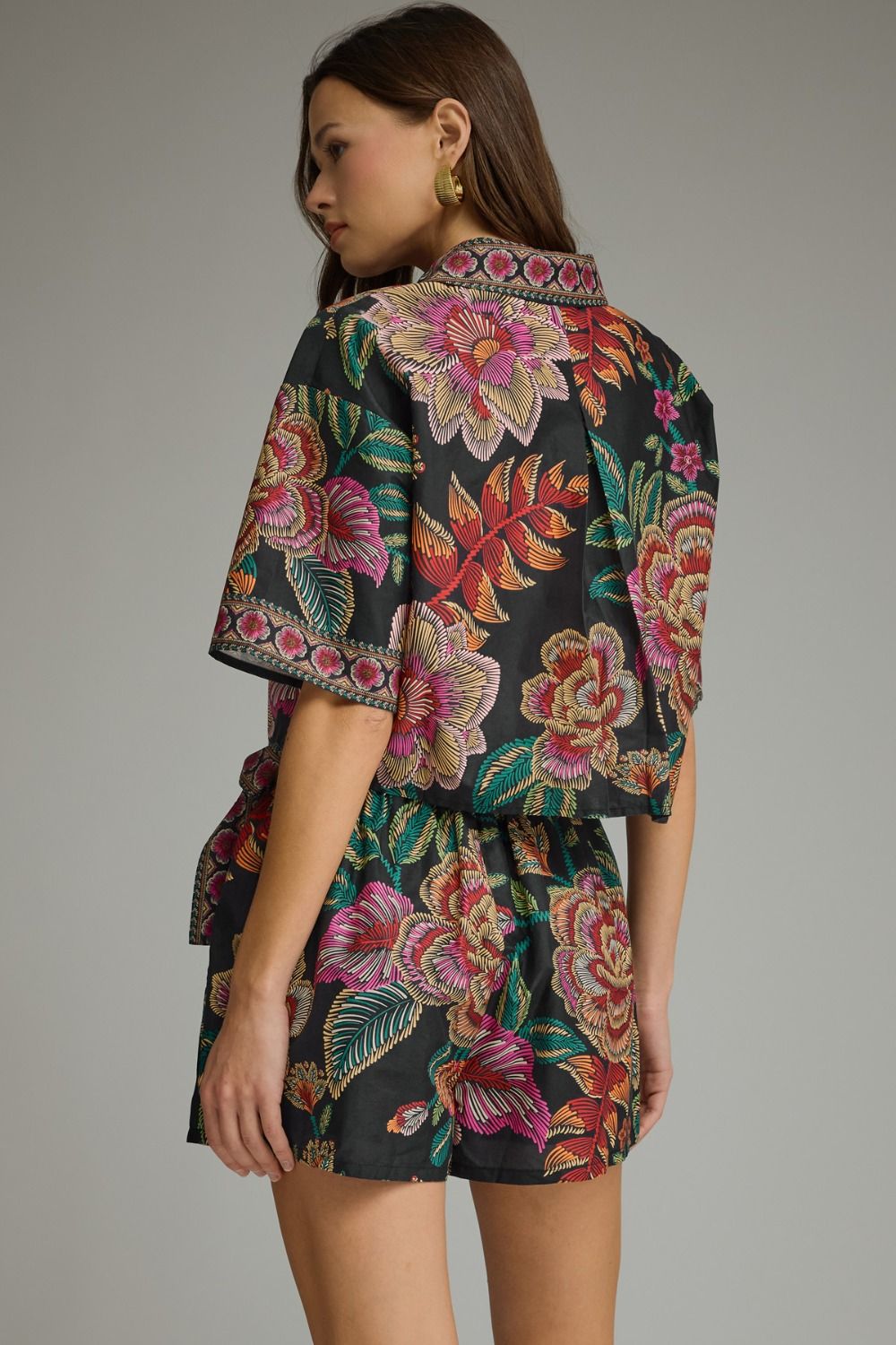 Aztec Floral Top